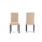 Baxton Studio Andrew Contemporary Espresso Wood Beige Dining Chair, PK4 115-6231 - alternate 2